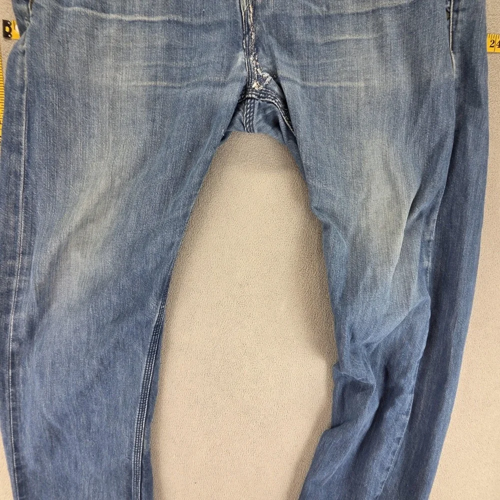 Vintage Levis Engineered Jeans Mens 34x34 Blue Buckle Back Button Fly